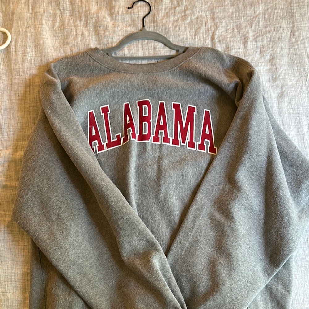 Gray Alabama Men’s Crewneck